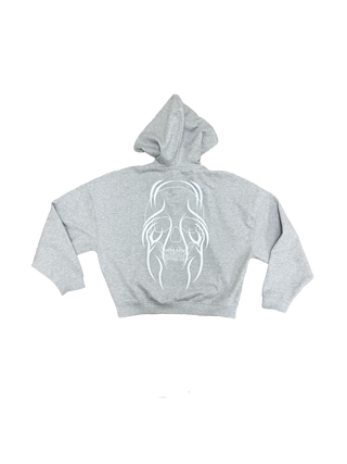 Grey Sail Zip Hoodie